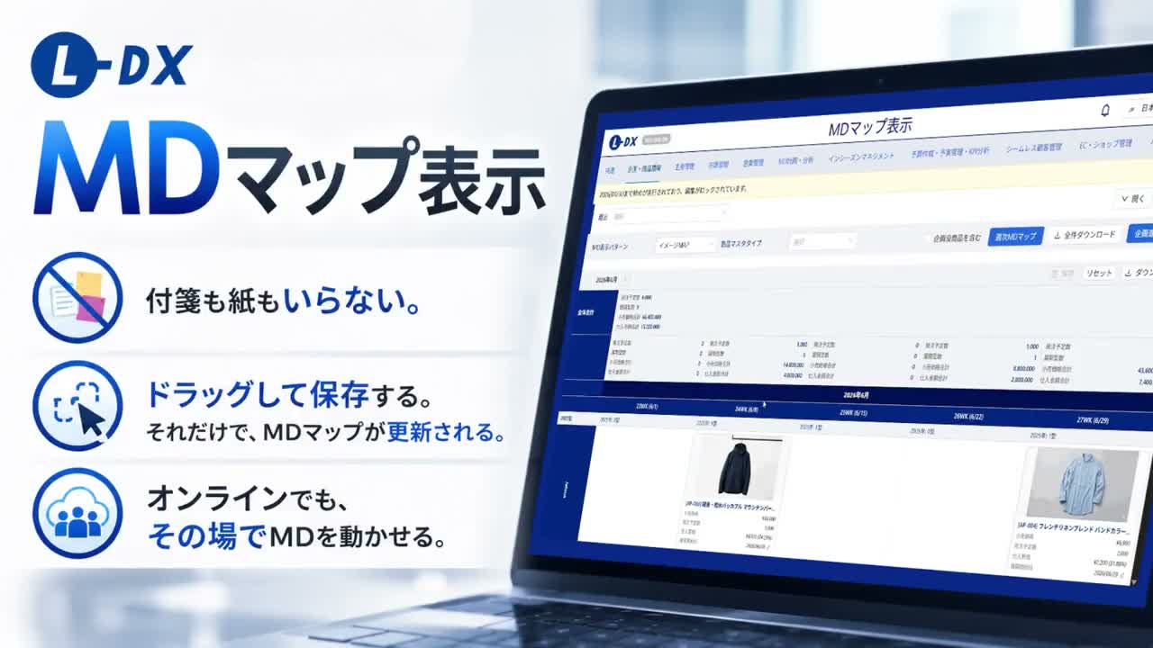 MDマップ表示リニューアル